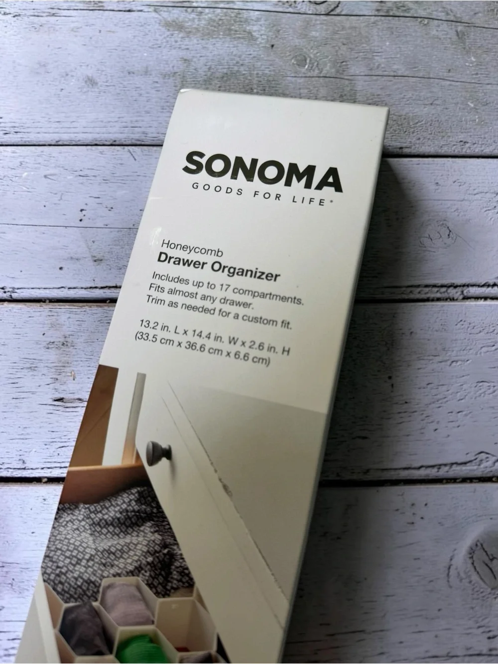 Sonoma Goods for Life Honeycomb Drawer Organizer NEW 17 Compartments Storage